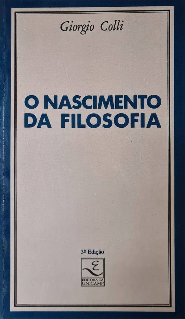 O Nascimento da Filosofia